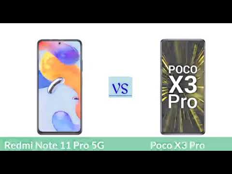 Redmi note 11 pro 5g vs Poco x3 Full comparison #tech #india#india#2022 #technology#europe#instagram