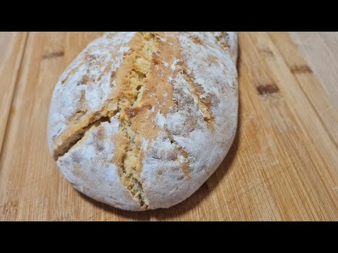 PANE COMODO CON LIEVITO ISTANTANEO SENZA LIEVITAZIONE (Riposo)  #ricetta virale sul Web