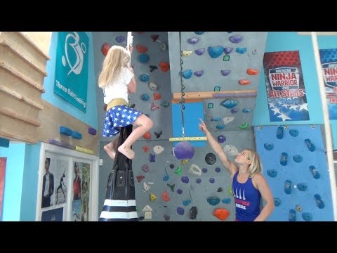 when she's Training at Jessie Graff's House with Sammo!!!!