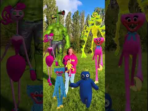 Siren Head Gold 999 Siren Head Hulk rainbow friends Hugge Wuggy Kissy Missy Long Leg #shorts
