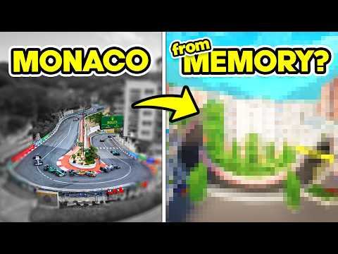 I made Monaco from Memory AND RACED ON IT!