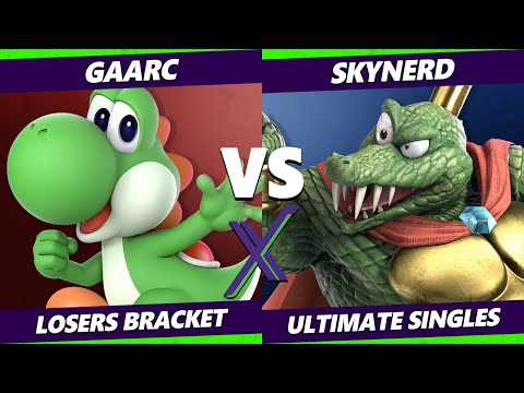 S@X 388 Online Losers Bracket - Gaarc (Yoshi) Vs. Skynerd (K Rool) Smash Ultimate - SSBU