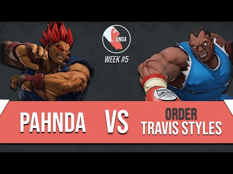 pahnda (Akuma) vs ORDER | Travis Styles (Balrog) // SFV:S1 | Week #5 // Grand Final