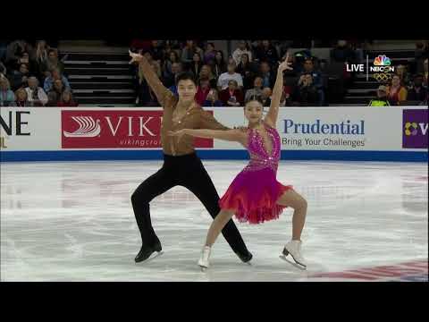 Maia And Alex Shibutani - Short Dance 2018 United States Figure Skating Championships