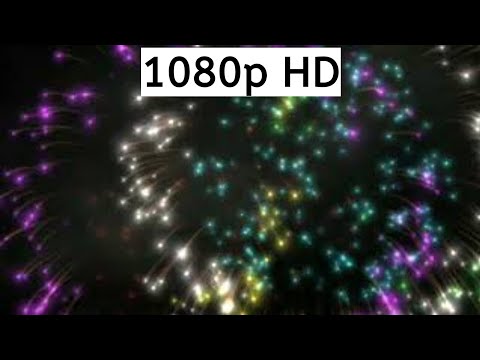 BLACK SCREEN FIREWORKS for overlay effect 33