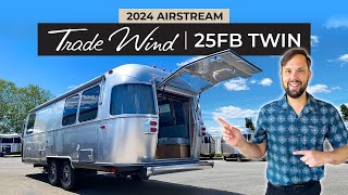 OFF-GRID Travel Trailer | 2024 Airstream Trade Wind 25FB Twin