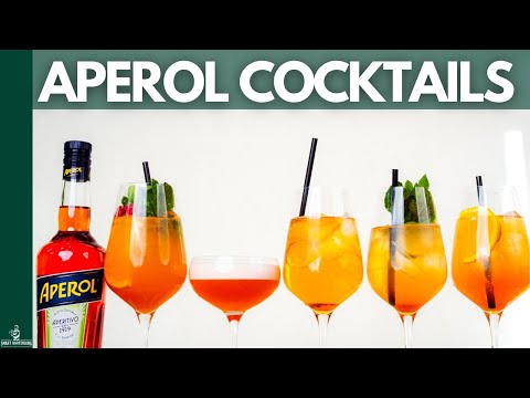 5 cocktails with APEROL 🍊 (Quick + Easy)