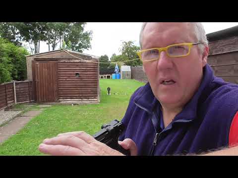 GLETCHER LUGER P08 (Blowback) BB  12.5 METRE REVIEW 26/07/2020
