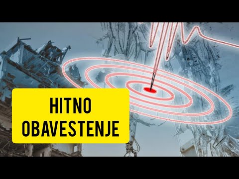 STIGLO HITNO OBAVESTENJE! Ponovo udario ZEMLJOTRES! SVE SE TRESE