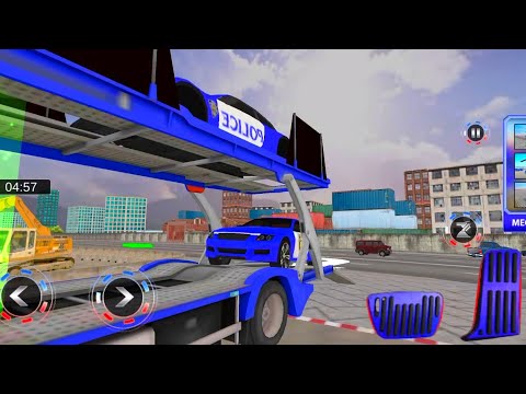 Grand Police Transport Truck 🚓💥 Gameplay 01 || Police Games || Flash Simulator
