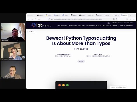 Typosquatting and Supply Chains Vulnerabilities - Talk Python to Me Ep.319