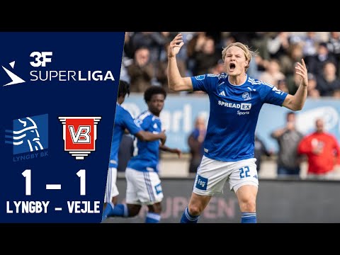 Lyngby BK Boldklub Kongens Lyngby 1-1 Vejle BK Bol...