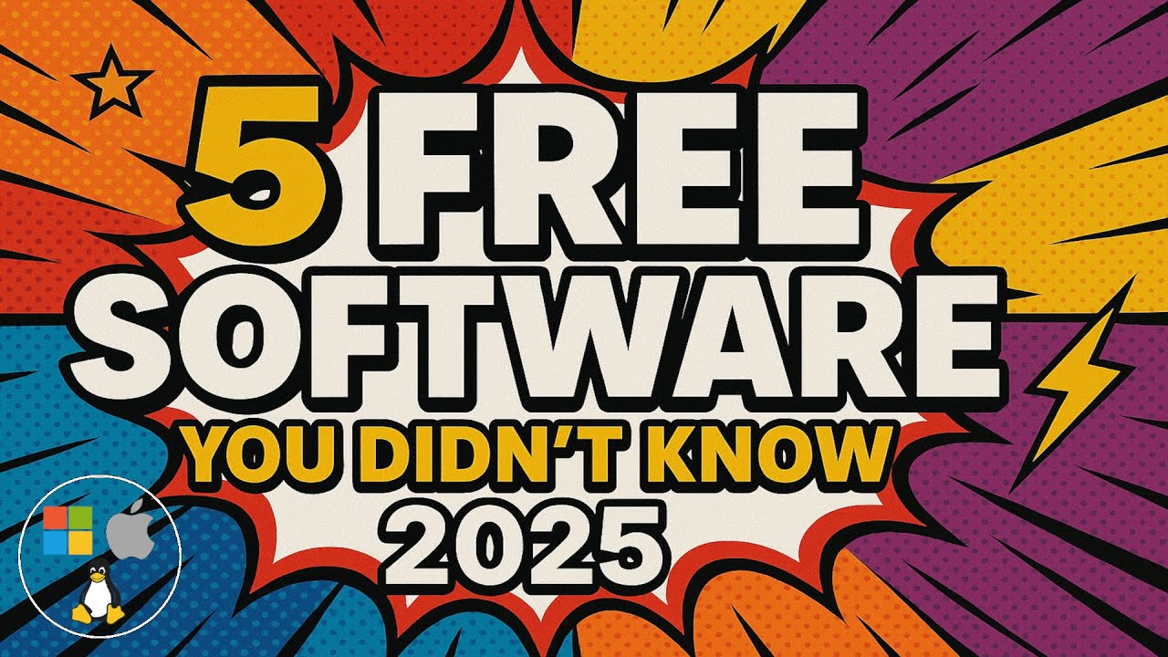 5 ALL-NEW FREE SOFTWARE You Didn't Know Existed! 2025