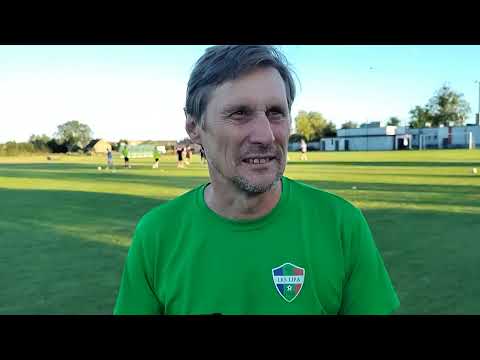 Trener Mariusz Drewicz zadowolony z gry LKS Lipa