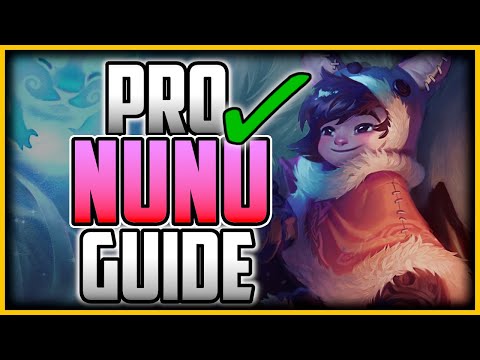 HOW TO PLAY NUNU JUNGLE LIKE A PRO IN 23 MINUTES - Nunu Jungle Commentary Guide - League of Legends