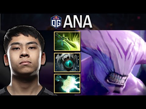 OG.ANA SMURF FACELESS VOID WITH BUTTERFLY-MJOLNIR - DOTA 2 7.29 GAMEPLAY