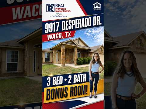 Available Now! 3 Bed, 2 Bath with Bonus Room--Pet Restrictions property video