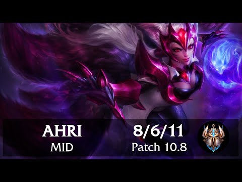 Ahri Mid vs Ryze | Pinoy Challenger Replay Patch 10.8