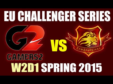 Archarom Casts: Gamers 2 vs LowLandLions | Game 1 S5 EUCS Spring 2015 Week 2 Day 1 | G2 vs LLL W2D1