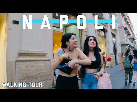 Walking Tour Napoli Italy | The Sounds Of Napoli - 4K UHD