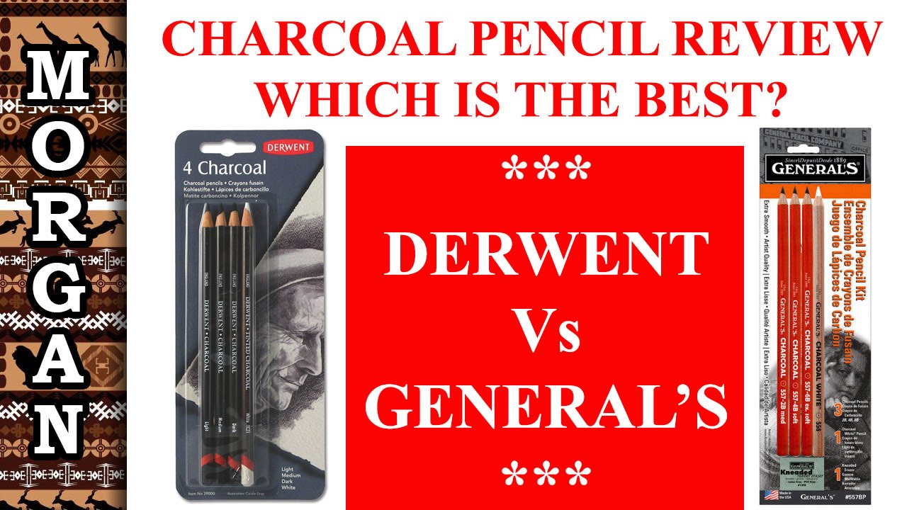 Charcoal pencil review Derwent Vs Generals. Which is the BEST? Jason Morgan Art