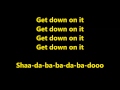 Kool & The Gang - Get Down On It lyrics
