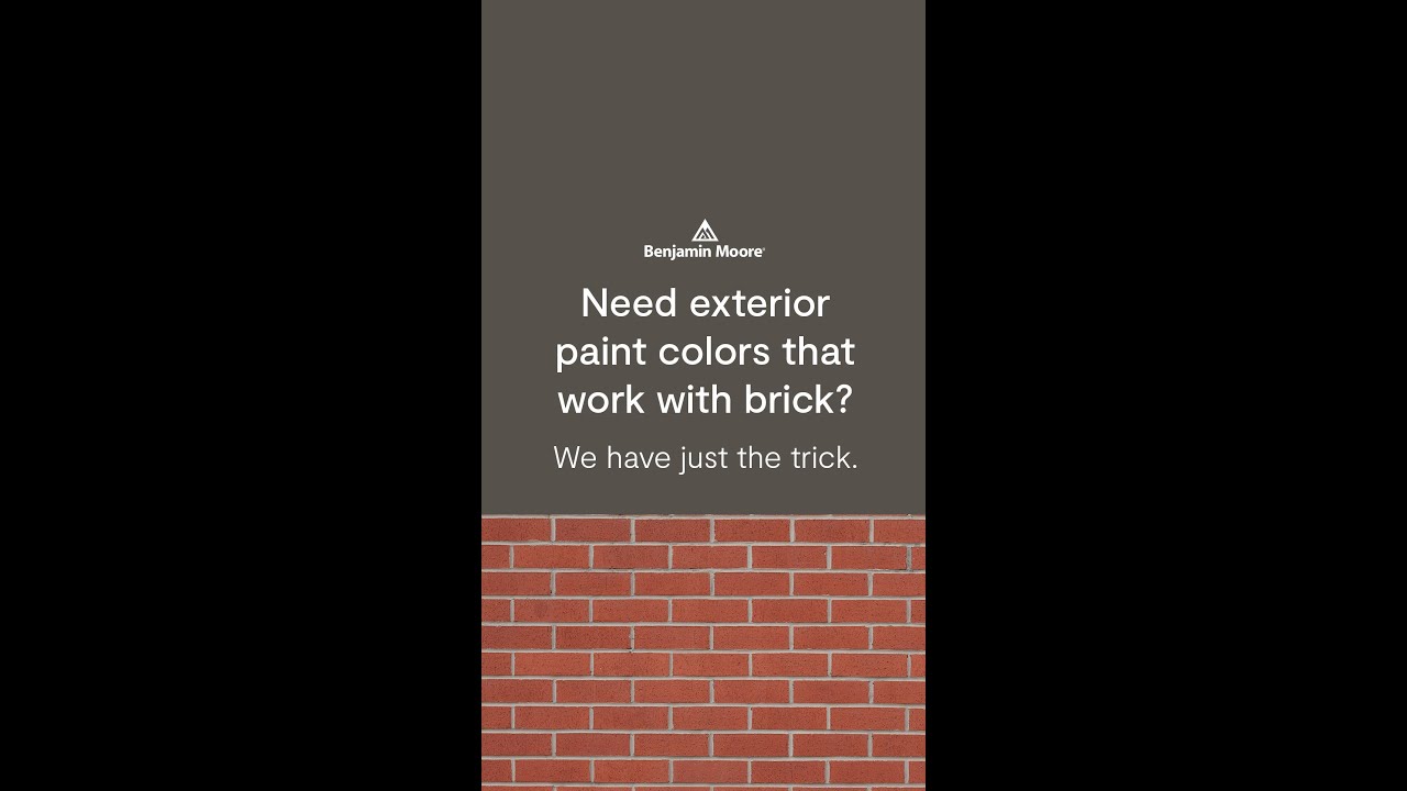 Exterior Paint Colors that Work with Brick