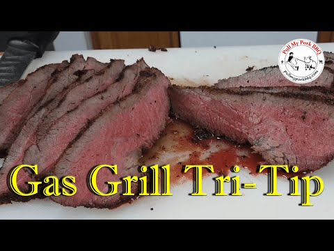 Gas Grill Tri-Tip / Pull My Pork BBQ 4K