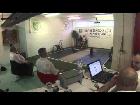 Dorastenecká liga nadhod @80 kg (fail)