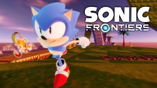 Sonic Superstars Bridge Island in Sonic Frontiers