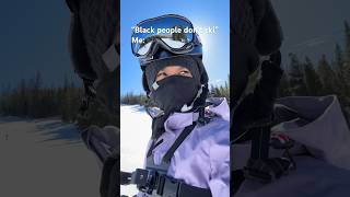 Black skiers & snowboarders exist #skiers #skiseason #colorado #snowboarding