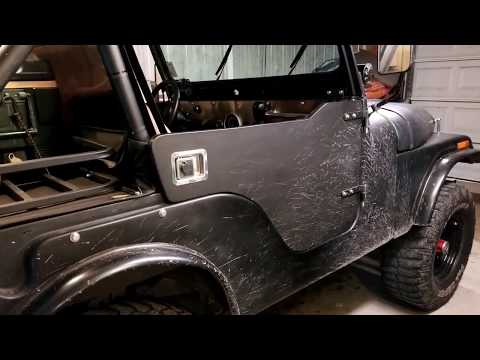 Jeep CJ5 Homemade Half Doors