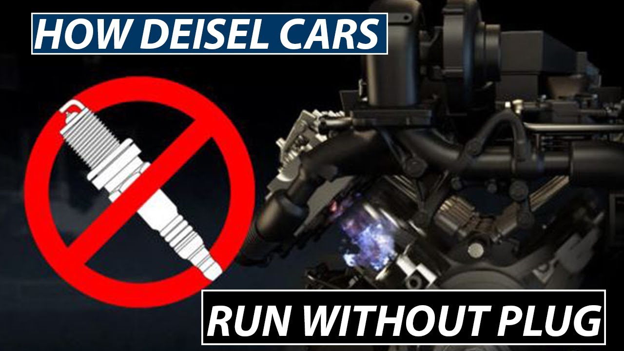 Will a diesel run without spark plugs?