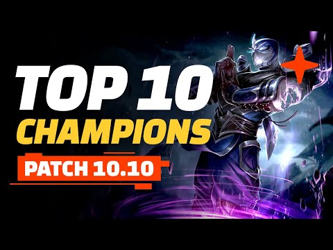 Top 10 Champions - Teamfight Tactics Patch 10.10