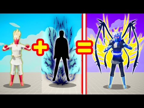 FUSION OF SUPER PEASANT + UNNAMED PEASANT | TABS - Totally Accurate Battle Simulator