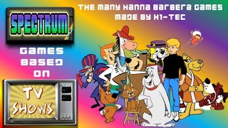 The Many Hanna Barbera Licensed Games By Hi-Tec 🎞 | 🕹 Spectrum Games Based on TV Shows 📺 9️⃣