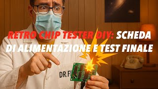 Retro Chip Tester DIY: Costruzione da zero e guida completa PARTE FINALE