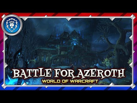 ALLIANCE CAMPAIGN DUNGEON | WAYCREST MANOR | BATTLE FOR AZEROTH GAMEPLAY