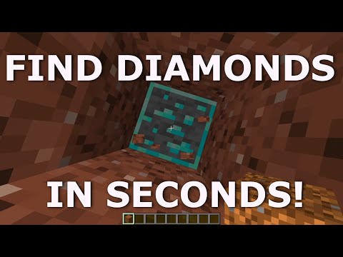 Easiest way to find Diamonds in Minecraft!