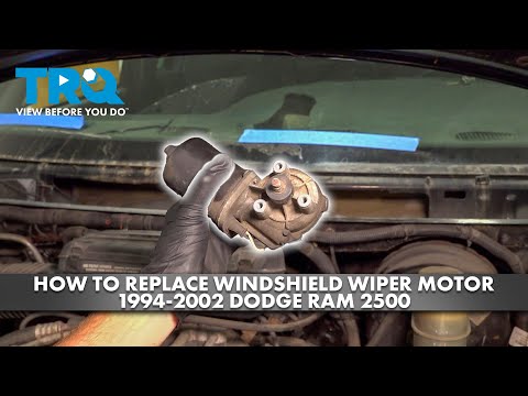 How to Replace Windshield Wiper Motor 1994-2002 Dodge Ram 2500