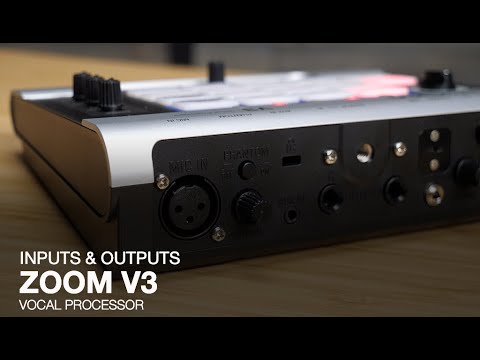 Zoom V3 Multi-effects Vocal Processor | Sweetwater Zoom V3 Multi-effects Vocal Processor | Sweetwater