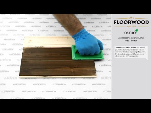 Lazura na dřevo Osmo 9261 Ořech HS Plus