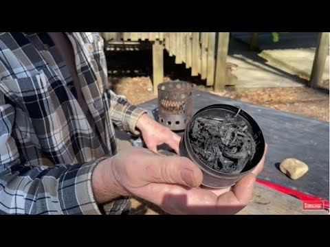 The Hottest Burning Char Material I’ve Ever Used, Ribbons Of Inner Tulip Poplar Bark!