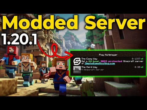 How To Make a Modded Minecraft Server (1.20.1 Forge Server)