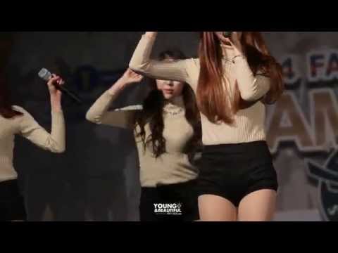 (fancam) 141223 FA컵 성남 우승 축하공연 스텔라 Stellar 가영 공부하세요 직캠