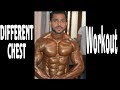 DIFFERENT CHEST WORKOUT