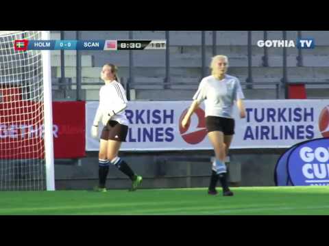 All the goals from G16 HOLMALUNDS IF - SCANDIA UNITED SA in Gothia Finals 2016
