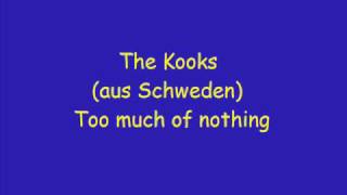 The Kooks - Too much of nothing