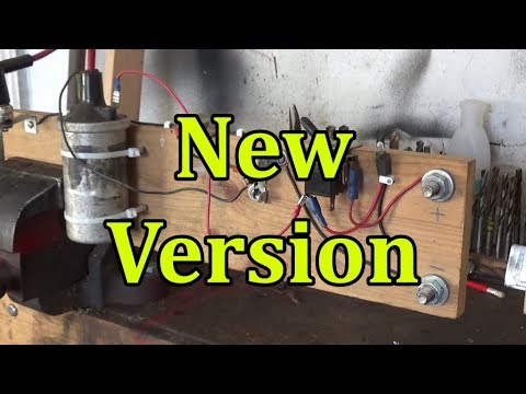 How to wire ignition  with points and coil.