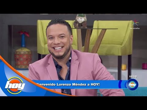 Sonriente regresa Lorenzo Méndez de su luna de miel con "Chiquis" Rivera | Hoy